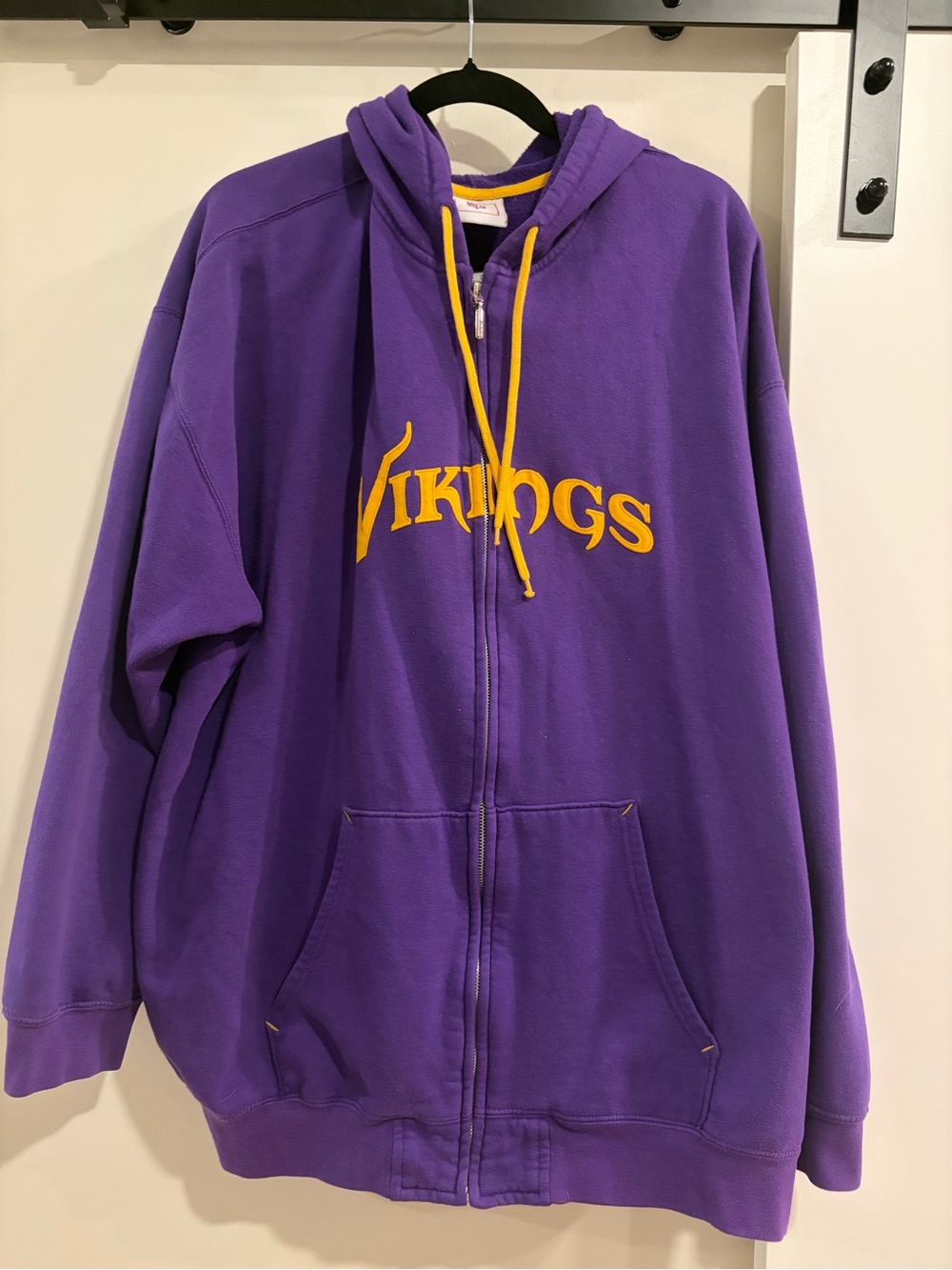 NFL Purple & Yellow Vikings Full-Zip Hooded Jacket
